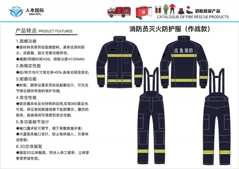 消防滅火服作戰款產品介紹